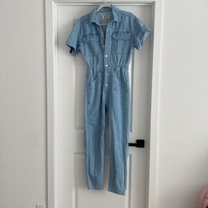 We the Free Denim Jumpsuit